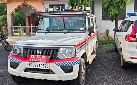 छिंदवाड़ा में यातायात पुलिस की सख्त कार्रवाई, नंबर प्लेट से छेड़छाड़ और काली फिल्म वालों पर कटेगा चालान