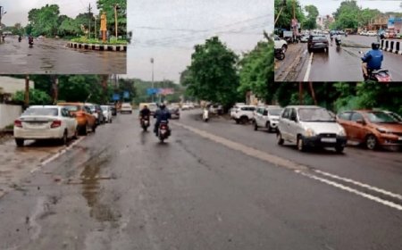 भोपाल में पीडब्ल्यूडी का बड़ा खेल, 74 लाख के बजट में कागजों पर बना डिवाइडर और जमीन पर काम अधूरा