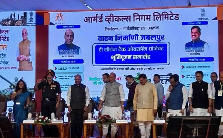 जबलपुर में हर साल होगी 80 टैंकों की ओवरहालिंग, रक्षा उत्पादन में आत्मनिर्भर बन रहा भारत