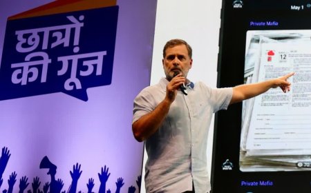 लोकसभा में नेता प्रतिपक्ष राहुल गांधी 12 सितंबर को आएंगे इंदौर, 'छात्रों की गूंज' कार्यक्रम में होंगे शामिल