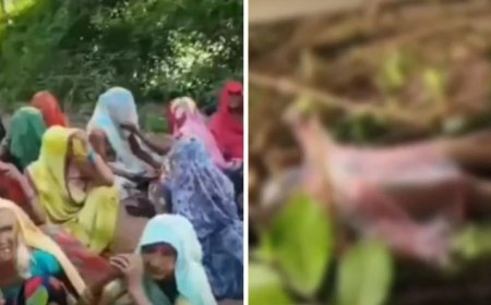 सतना में 14 साल की बच्ची का झाड़ियों के बीच मिला निर्वस्त्र शव, दुष्कर्म के बाद हत्या की आशंका