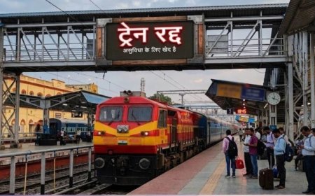 इंदौर और डॉ. अंबेडकर नगर से चलने वाली ट्रेनें रद्द, फरीदाबाद स्टेशन पर ब्लॉक के चलते लिया गया निर्णय