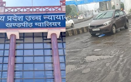 ग्वालियर की बदहाल सड़कों की खुद जांच कराएगा हाईकोर्ट, नगर निगम से पिछले 6 साल का रिकॉर्ड तलब