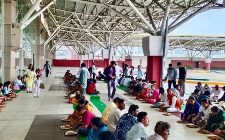 100 करोड़ के टंट्या मामा भील बस टर्मिनल से नहीं शुरू हुईं बसें, अब परिसर में हो रहे हैं धार्मिक आयोजन