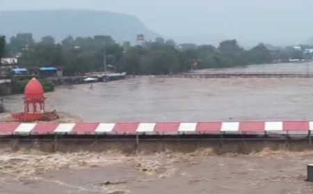 भारी बारिश से सतना शहर और ग्रामीण इलाकों में जलभराव, चित्रकूट का संपर्क कटा