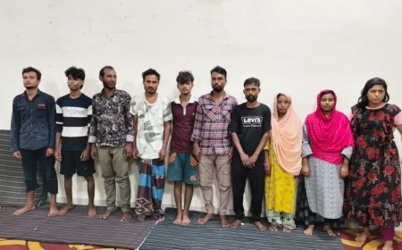 ग्वालियर से 13 संदिग्ध बांग्लादेशियों को किया गया डिपोर्ट, क्राइम ब्रांच की टीम बॉर्डर के लिए रवाना