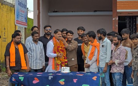 भाजपा नेता रेलास सेनानी ने जन्मदिन पर किया कांवड़ियों का स्वागत, वितरित किया फलाहार