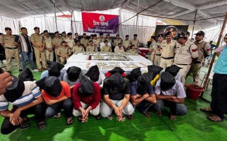 राजगढ़ पुलिस की बड़ी कार्रवाई, 30 हजार किमी पीछा कर दबोचे शातिर ठग, 1.73 करोड़ नगद बरामद