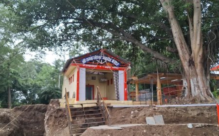 रामकुलेश्वर महादेव मंदिर में 12 ज्योतिर्लिंगों की मिट्टी और पवित्र नदियों के जल से बनेगा गर्भगृह