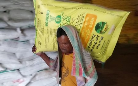 ई-टोकन व्यवस्था बंद होने के बाद बढ़ी किसानों की मुश्किलें, खाद की कालाबाजारी जोरों पर