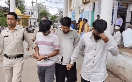 छतरपुर पुलिस ने किया बड़े सायबर फ्रॉड गैंग का खुलासा, 15 राज्यों में फैला था नेटवर्क; 3 ठग गिरफ्तार