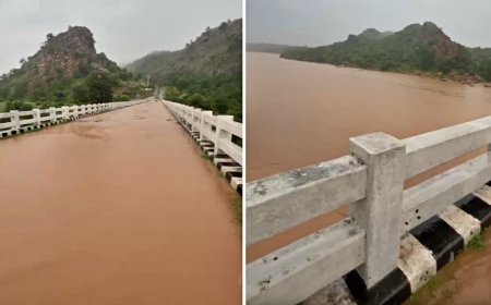 सीधी में भारी बारिश से भवरसेन घाट पर बढ़ा खतरा, सोन नदी उफान पर और लैंडस्लाइड की आशंका