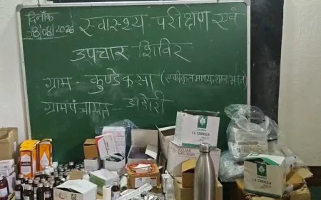 बैहर तहसील के गांवों में मलेरिया और टाइफाइड का प्रकोप, स्कूल को बनाया गया अस्पताल