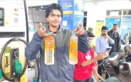 बीपीसीएल के दो पेट्रोल पंपों पर मिला पानी वाला पेट्रोल, सैंपल जांच के लिए भेजे गए