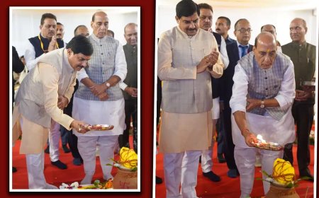 आधुनिक युद्ध में आज भी टैंक की प्रासंगिकता खत्म नहीं हुई, बोले रक्षा मंत्री- डिफेंस हब बनेगा मध्य प्रदेश