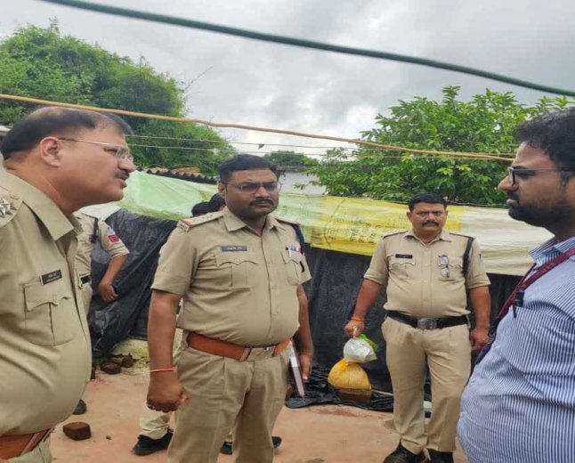 शमशाबाद में पत्नी की हत्या को आत्महत्या दिखाने की साजिश नाकाम, आरोपी पति गिरफ्तार