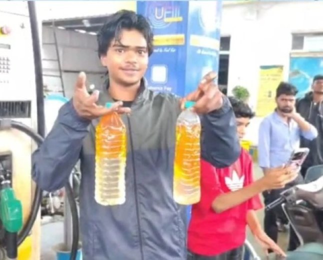 बीपीसीएल के दो पेट्रोल पंपों पर मिला पानी वाला पेट्रोल, सैंपल जांच के लिए भेजे गए