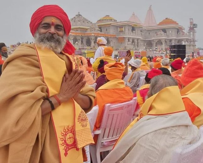 राम मंदिर आंदोलन से जुड़े भोजपाली बाबा ने शुरू की आठवीं नर्मदा परिक्रमा, जानिए उनका खास जीवन सफर