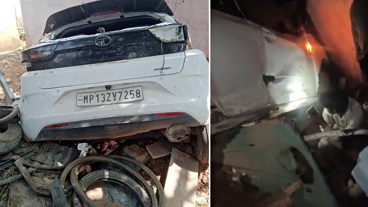 श्योपुर के गसवानी में तेज रफ्तार कार का कहर, पंचर की दुकान पर बैठे 10 साल के मासूम की मौत