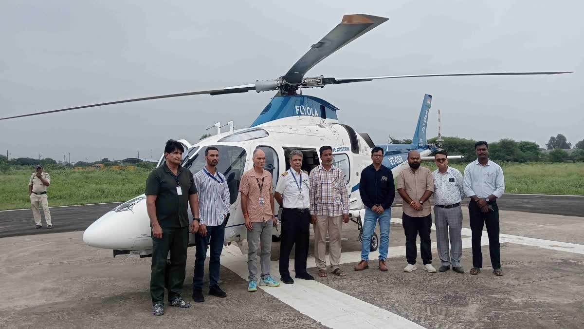 मौसम खराब होने के बाद बुरहानपुर पहुंची एयर एम्बुलेंस, अस्पताल पहुंचने से पहले महिला की मौत