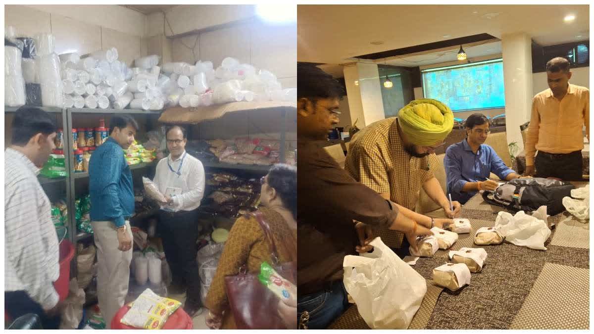 माता मंदिर और रोशनपुरा के नामी फूड चेन पर गिरी गाज, मिलावटी घी और लाल ग्रेवी के सैंपल जब्त