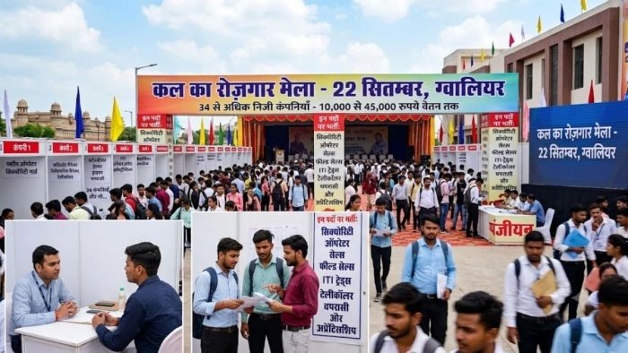 22 सितंबर को रेडीमेड गारमेंट पार्क में विशाल रोजगार मेला; स्वरोजगार व अप्रेंटिसशिप का अवसर
