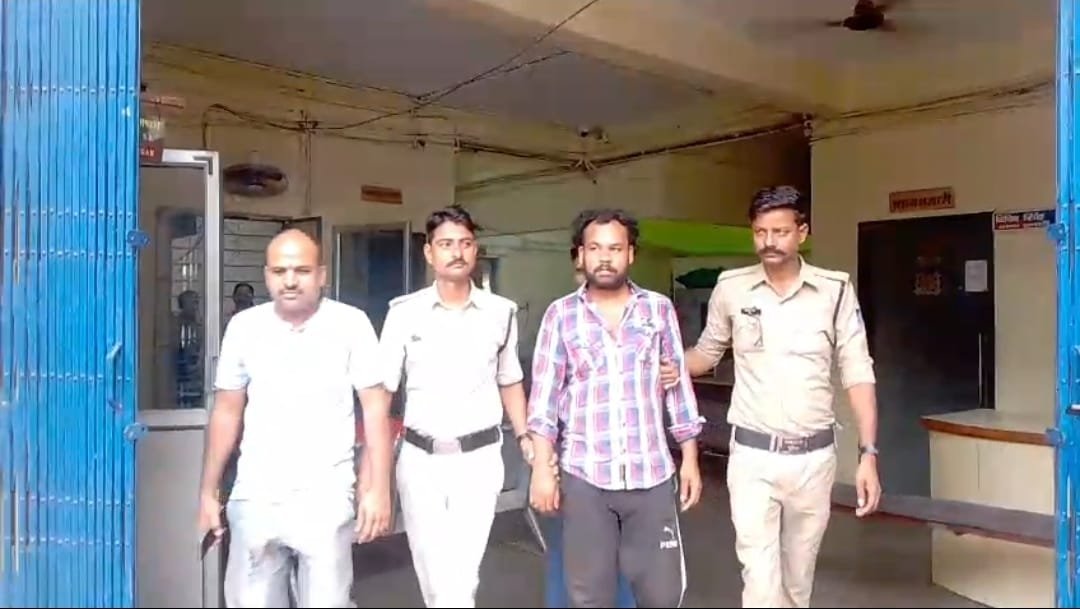 पनागर के भरदा में जानलेवा हमला करने वाला 2 महीने से फरार आरोपी अमर घोटिया गिरफ्तार