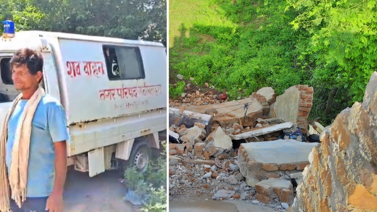 गढ़ीमलहरा थाना क्षेत्र में हुआ बड़ा हादसा, मलबे से चमत्कारिक रूप से सुरक्षित बाहर निकला 8 साल का मासूम