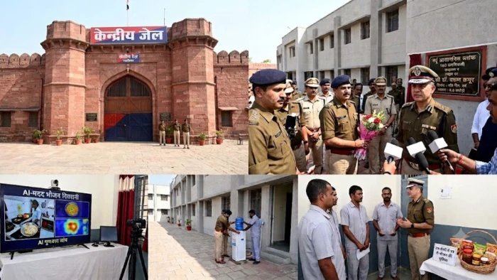 ग्वालियर सेंट्रल जेल में कैदियों के खाने की होगी एआई से निगरानी, 8.5 करोड़ के नए आवासीय खंड का लोकार्पण