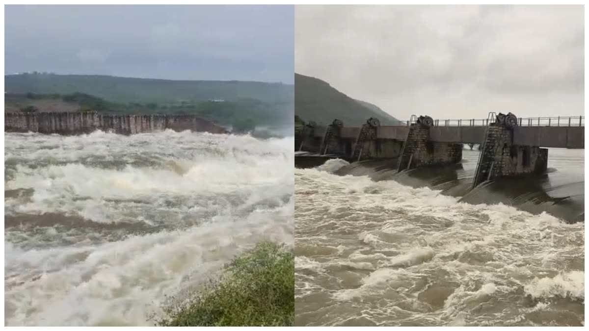 लगातार बारिश से टूटा भैंसोरा तालाब, रीझौनी मार्ग का नया पुल डूबा और 15 ग्रामीणों का रेस्क्यू