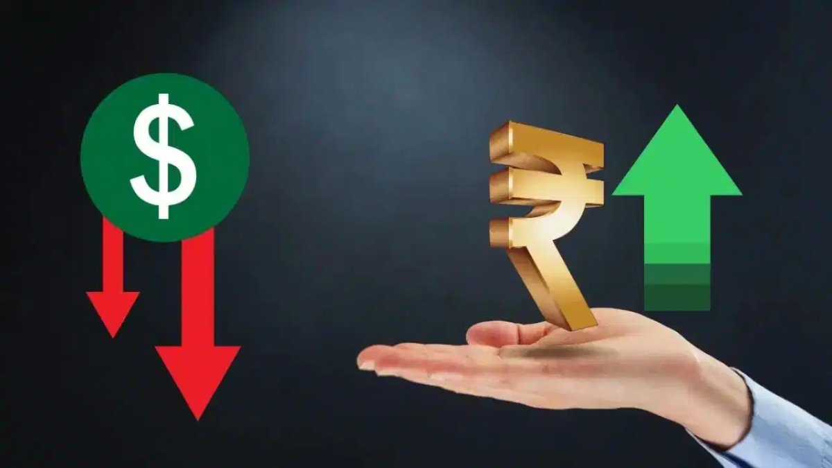 सेंसेक्स-निफ्टी में बढ़त और विदेशी निवेशकों के इनफ्लो से डॉलर के मुकाबले मजबूत हुआ भारतीय रुपया