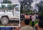 छतरपुर में भीषण सड़क हादसा, बोलेरो और ट्रक की टक्कर में एक ही परिवार के 5 लोगों की मौत