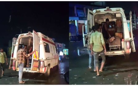 मरीजों की 108 एंबुलेंस में लादी गईं सब्जियां! सोशल मीडिया पर वीडियो वायरल होने के बाद मचा हड़कंप
