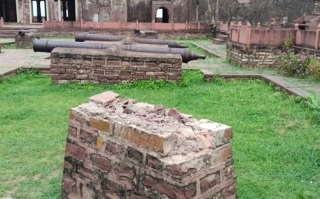 नरवर किले से चोरी हुई अष्टधातु की ऐतिहासिक तोप का नहीं लगा सुराग, राजस्थान के इस गांव में छिपे होने की आशंका