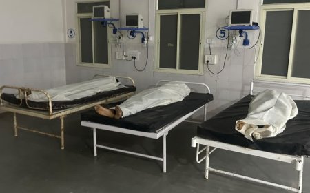 गहरे पानी में जाने से 3 दोस्तों की डूबकर मौत, अस्पताल में परिजनों का रो-रोकर बुरा हाल