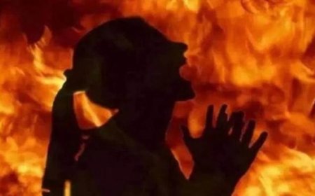 कोकता मल्टी में दर्दनाक हादसा, 60% झुलसी नवविवाहिता की इलाज के दौरान मौत; 8 महीने का बच्चा घायल