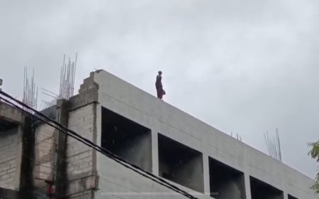 कटनी में बच्चों का इलाज कराने आई मां ने अस्पताल की छत से लगाई छलांग, खौफनाक लाइव Video