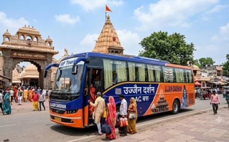 अब आसानी से होंगे महाकाल और काल भैरव के दर्शन; उज्जैन दर्शन बस योजना के तहत चलेंगी 32 सीटर एसी बसें