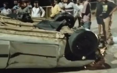बार-बार हादसों का शिकार बन रहा चकेरी का यह ब्लैक स्पॉट, ग्रामीणों ने की सुधार की मांग