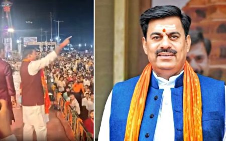भोपाल में बीजेपी विधायक रामेश्वर शर्मा का विवादित बयान, करोंद से मिसाइल छोड़ने वाले तंज पर गरमाई सियासत