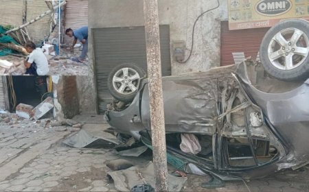 ग्वालियर में रफ्तार का कहर, 125 की स्पीड से दौड़ रही बेकाबू कार मकान में घुसी—एक की मौत और तीन घायल
