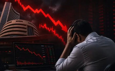 कच्चे तेल में आग और अमेरिका-ईरान तनाव से धड़ाम हुआ शेयर बाजार, सेंसेक्स 950 अंक से ज्यादा लुढ़का