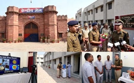 ग्वालियर सेंट्रल जेल में कैदियों के खाने की होगी एआई से निगरानी, 8.5 करोड़ के नए आवासीय खंड का लोकार्पण