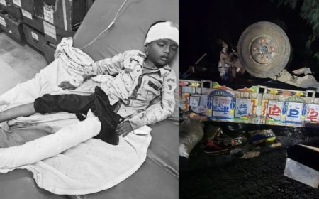 मंदसौर में मिनी ट्रक ने ट्रैक्टर-ट्रॉली को मारी टक्कर; बच्ची और महिला की मौत, 17 मजदूर घायल