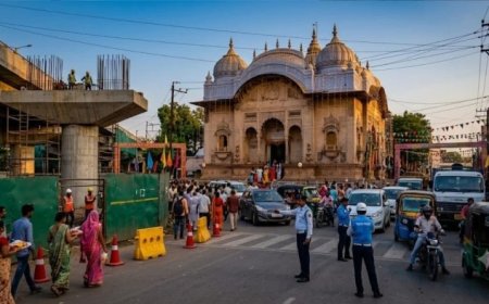 जन्माष्टमी पर गोपाल मंदिर के दर्शन के लिए करना पड़ सकता है डायवर्जन का सामना, जानिए ट्रैफिक अपडेट