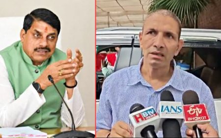 'छात्रों की गूंज' कार्यक्रम से पहले गरमाई सियासत, पटवारी का बीजेपी पर हमला- घोटालों से ध्यान भटकाने की साजिश