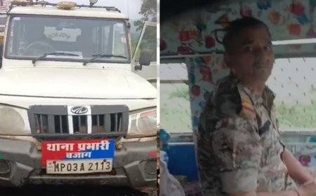 ड्राइवर का वीडियो हुआ था सोशल मीडिया पर वायरल, एसडीओपी की जांच रिपोर्ट के बाद पुलिस विभाग में मचा हड़कंप