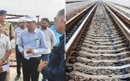 रेल संरक्षा आयुक्त ई. श्रीनिवास ने किया बीरपुर-सिरोनी रेलखंड का निरीक्षण, ट्रैक और पुल परखी व्यवस्थाएं