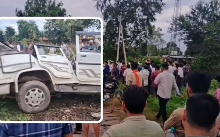 छतरपुर में भीषण सड़क हादसा, बोलेरो और ट्रक की टक्कर में एक ही परिवार के 5 लोगों की मौत