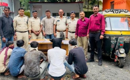 भोपाल में मेट्रो सुपरवाइजर पर हमला कर मोबाइल लूटने वाले 5 आरोपी गिरफ्तार; 24 घंटे में पर्दाफाश